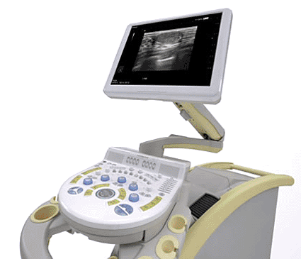 Image: The HI Vision Preirus ultrasound scanner (photo courtesy Hitachi Medical Systems).